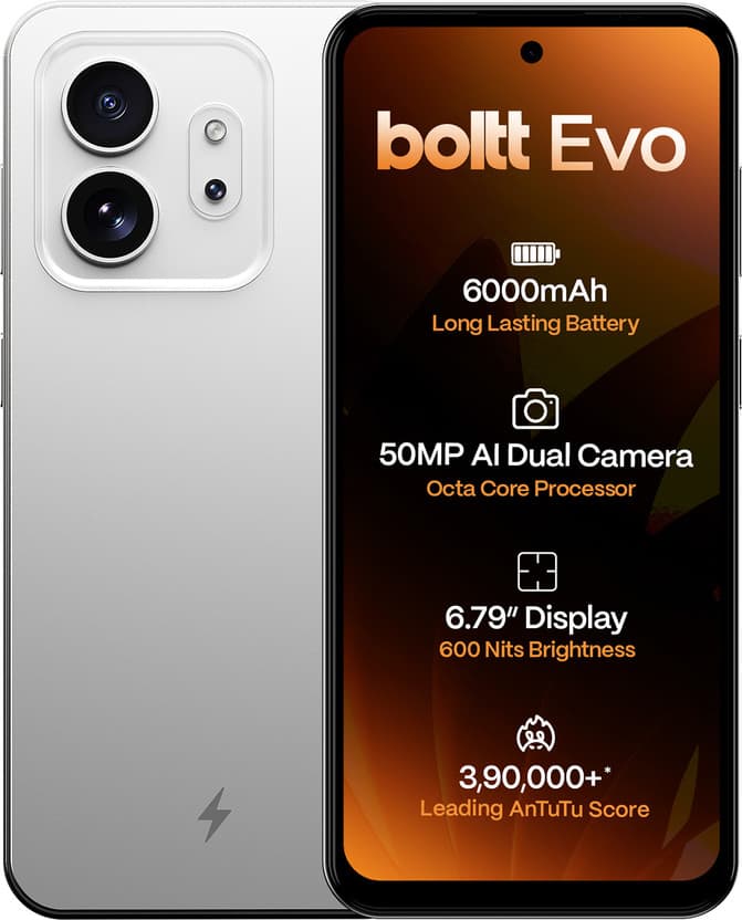 BOLTT EVO (Arctic White, 64 GB, 4 GB RAM)