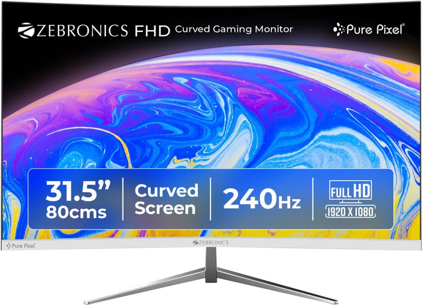 Zebronics ZEB-AC32FHD 32-inch Curved Gaming Monitor