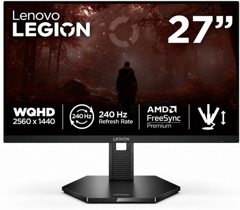 Lenovo Legion 27QD-10 27-inch QHD Gaming Monitor