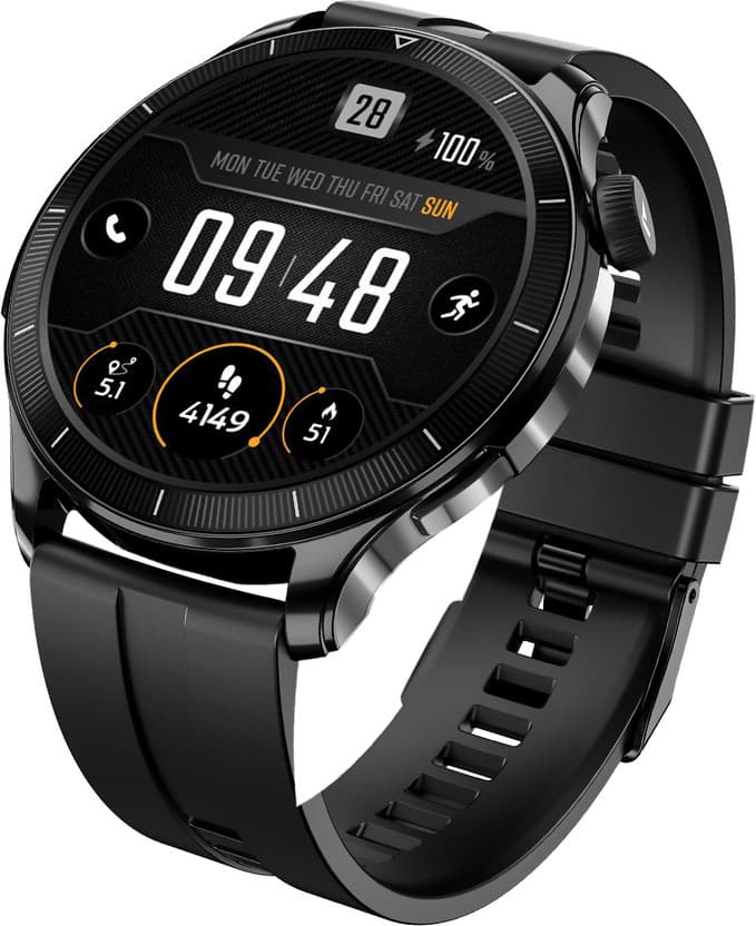 boAt Chrome Eon Smartwatch Active Black Wearable