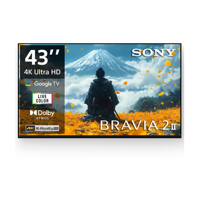 Sony Bravia 2 II 43 inch Ultra HD 4K Smart Google TV