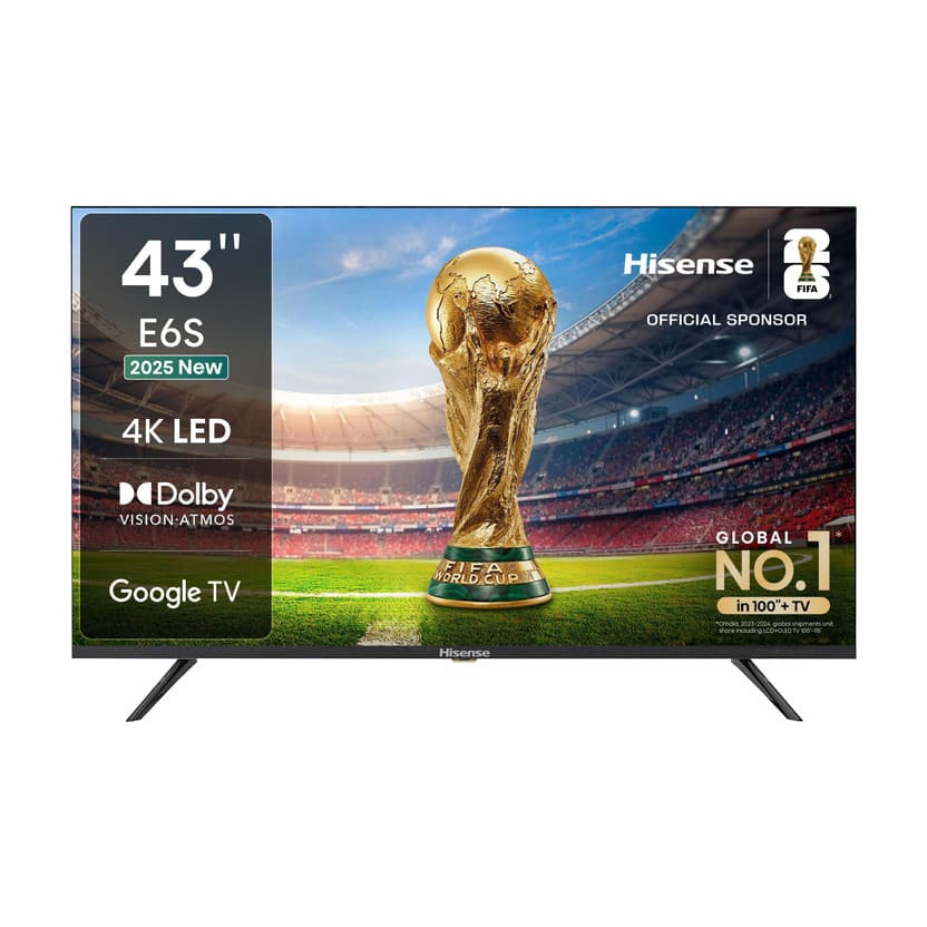 Hisense 43 inch Ultra HD 4K Smart Google TV