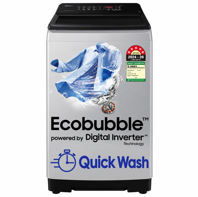 Samsung WA80BG4441BG 8 kg Fully Automatic Top Load Washing Machine
