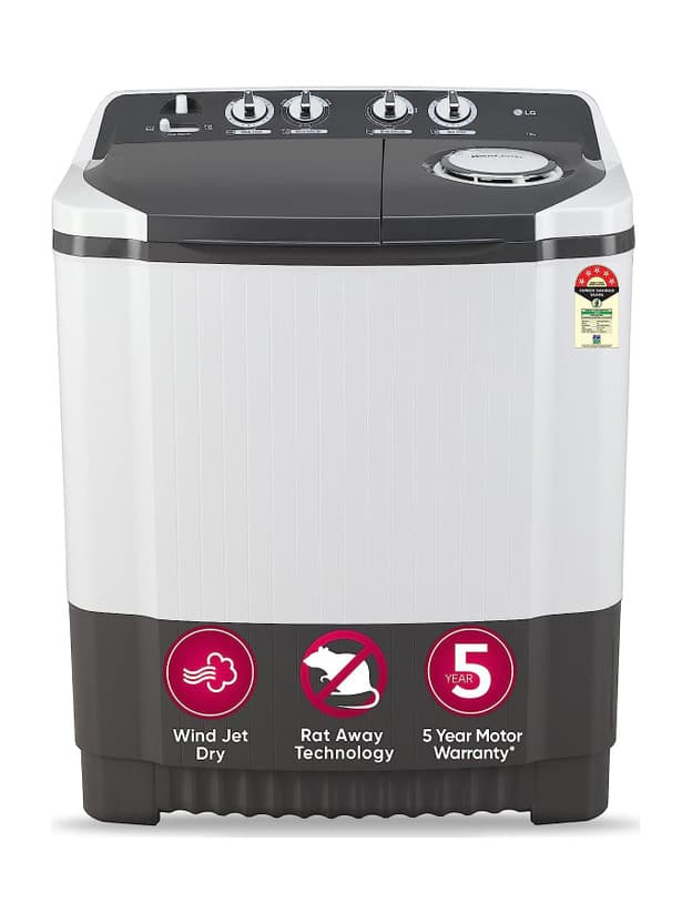 LG P7020NGAZ 7 kg Semi Automatic Top Load Washing Machine