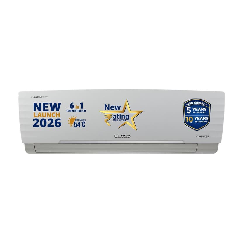 Lloyd GLS18I3AGGSC 1.5 Ton 3 Star Split Inverter AC