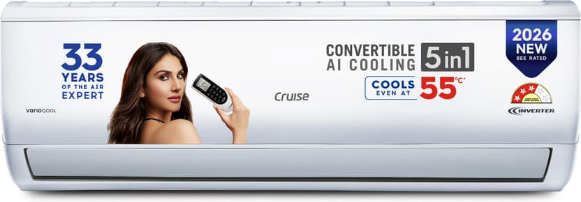 CRUISE CWCVBM-VQ3D123 1 Ton 3 Star Split Inverter AC