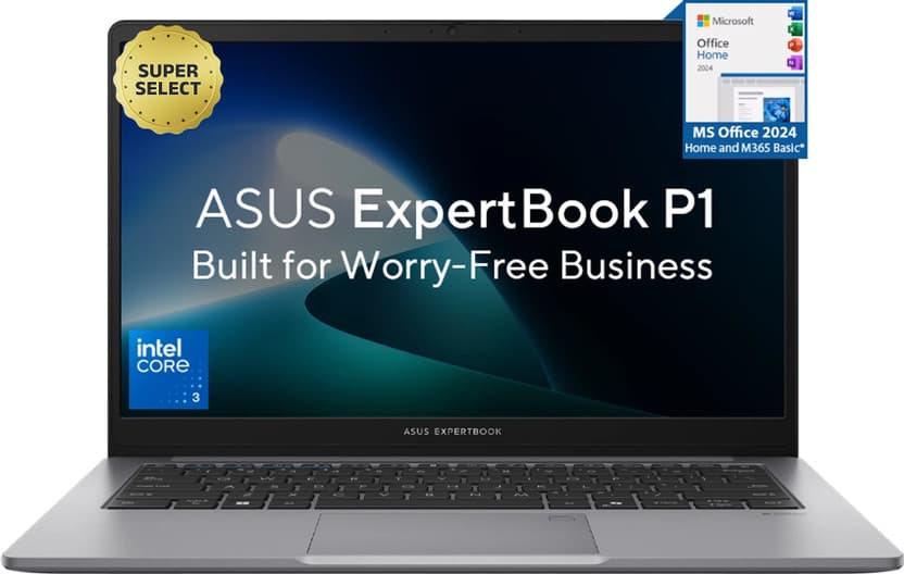ASUS ExpertBook P1 14-inch Thin and Light Laptop