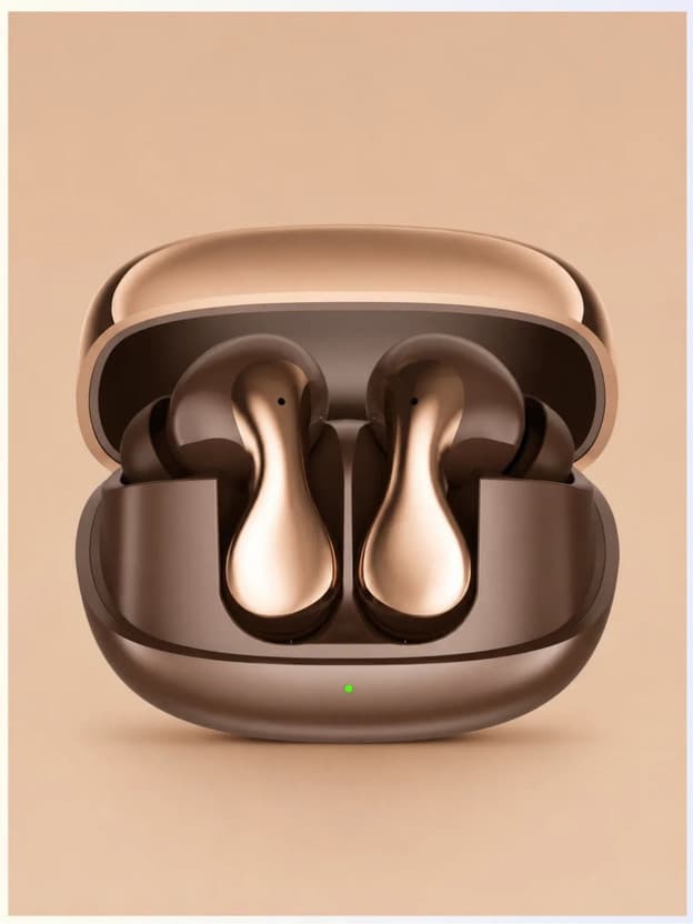 TWS MD-X Brown SuperPod True Wireless Earbuds