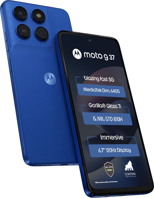 MOTOROLA g37 64 GB Nautical Blue