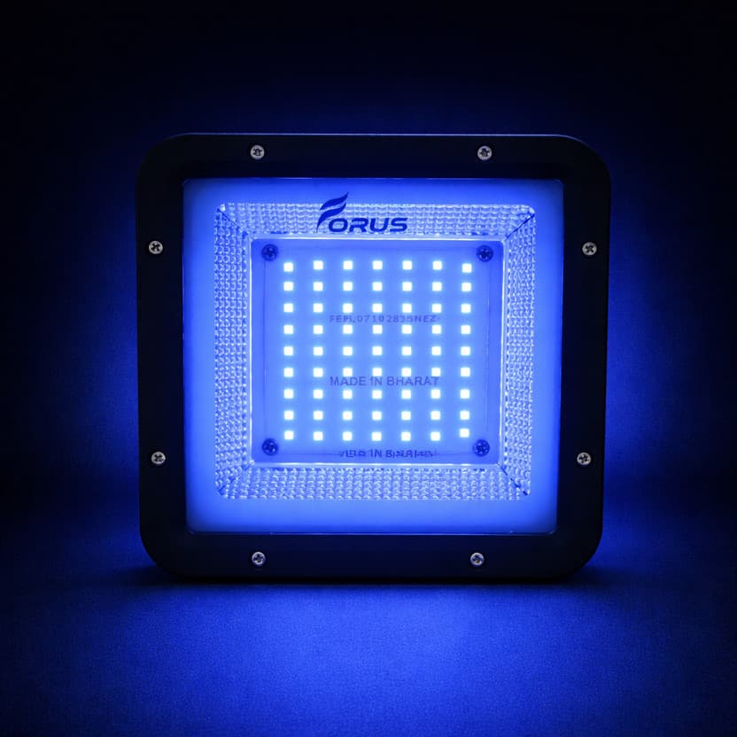 FORUS 50W LED Blue Flood Light
