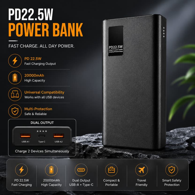 Piktel Panthercharge 200000 mAh Power Bank