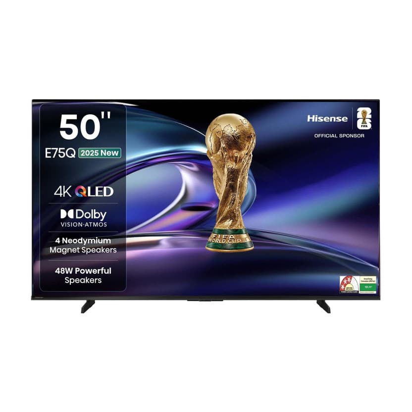Hisense 50E75Q 50-inch 4K Ultra HD QLED Smart TV