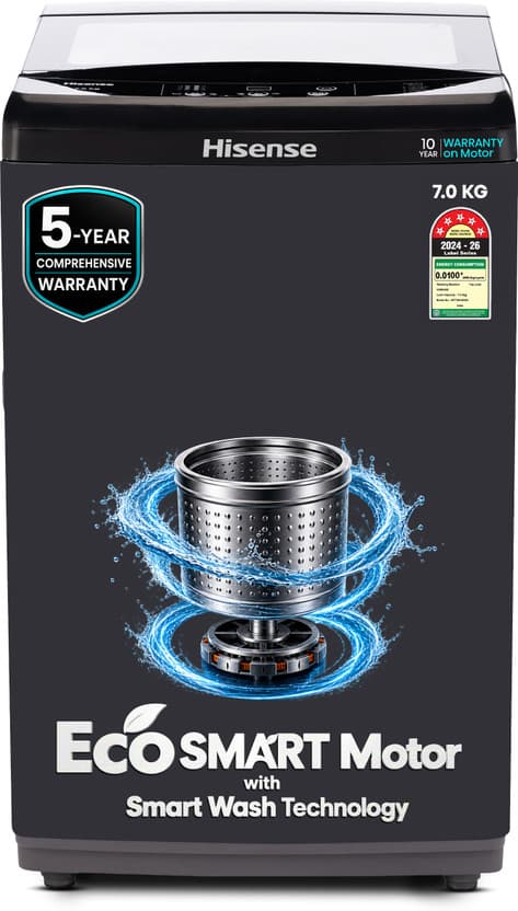 Hisense WT7001NB05 7 kg Fully Automatic Top Load Washing Machine