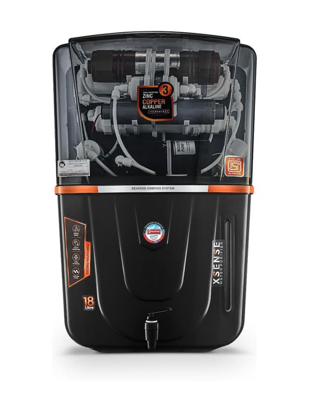 Aqua Fresh Smoke Audi 18L RO + UV + Alkaline Water Purifier